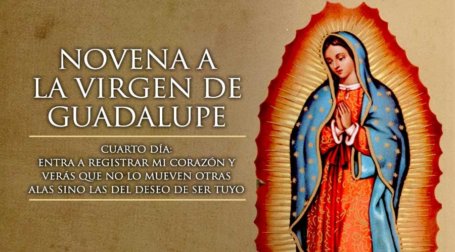 Novena a la Virgen de Guadalupe de 9 días