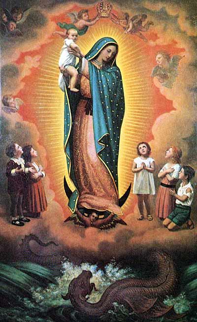 Oración a la Virgen de Guadalupe para niños pequeños